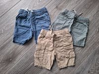 Set 3 kurze Hosen Shorts von Topolino Gr. 98 blau beige grün Baden-Württemberg - Kupferzell Vorschau