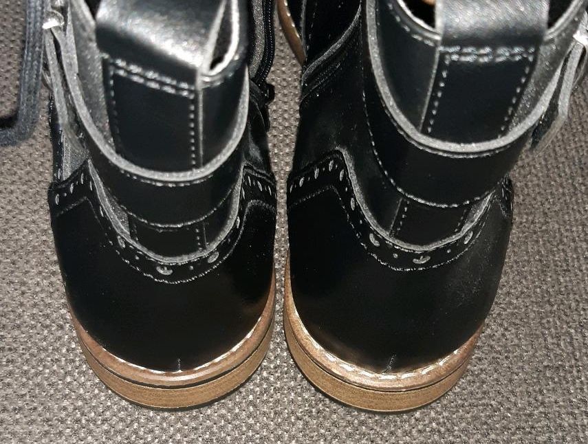 Stiefeletten Schnürboots Boots Gr. 41 (Farbe schwarz) NEU in Hagen