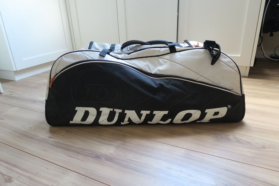 Dunlop aerogel Tennis Tasche Racket Bag XL schwarz Sport in Mildstedt