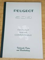 Peugeot 504 Familiale Break Commerciale - Technische Daten Eimsbüttel - Hamburg Rotherbaum Vorschau