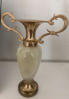 Vase mit Marmor weiß Gold Hessen - Darmstadt Vorschau