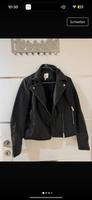 Kunstlederjacke Schwarz Hessen - Bruchköbel Vorschau