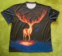 T-Shirt Herren mit Druck Hirsch Gr.XXL Niedersachsen - Isernhagen Vorschau