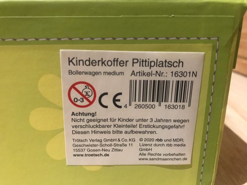 Spielkoffer / Kinderkoffer Pittiplatsch in Lalendorf