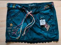 Mini Rock Jeans Optik Koröshi Damen Gr. L blau boho Hippie Niedersachsen - Salzgitter Vorschau