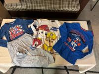 2 Shirt und Schlafanzug Gr 122 128 Paw Patrol Avengers Brandenburg - Ahrensfelde Vorschau