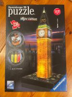 Ravensburger 3D Puzzle, Big Ben (night Edition) Nordrhein-Westfalen - Beverungen Vorschau