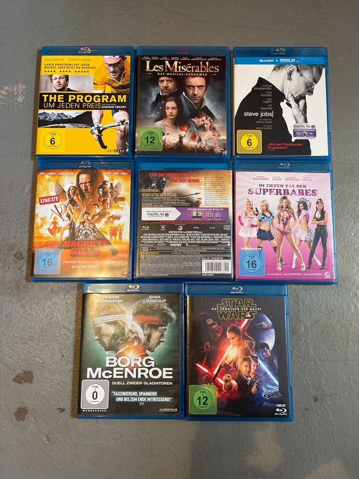 Auflösung BluRay Sammlung (Preis pro Stück) in Schwerte