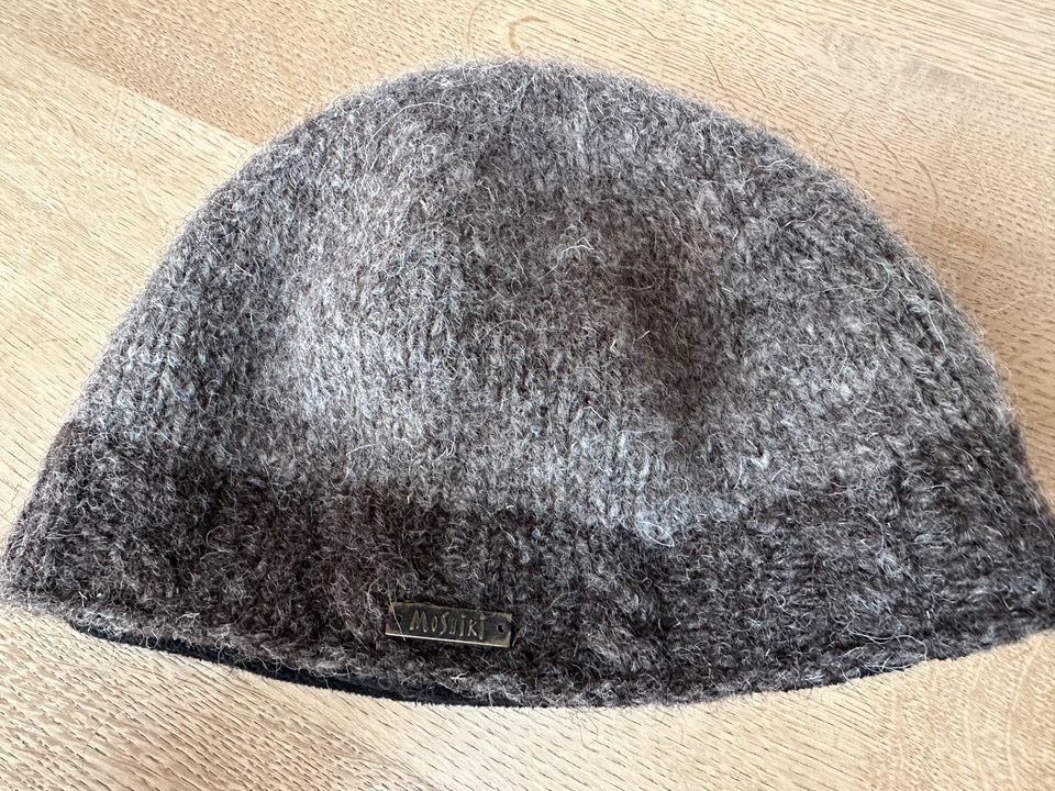 Moshiki Mütze  Beanie braun 100% in Trierweiler