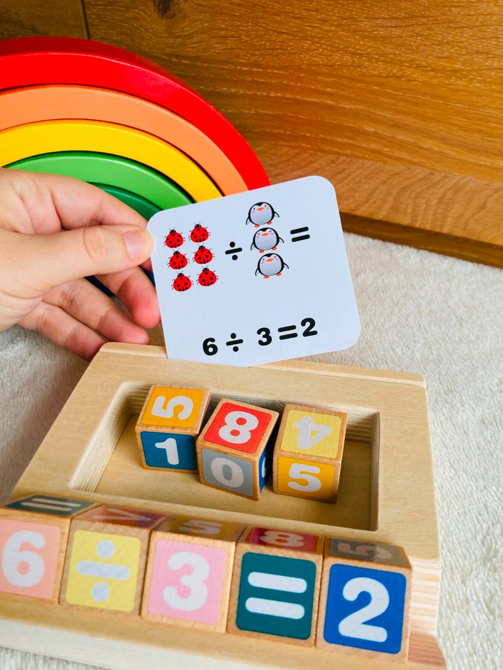 Montessori Spiel Schultüte Mathe Addition Subtraktion Einmaleins in Montabaur