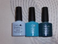 CND Shellac Polish 3 versch. Farben blau Niedersachsen - Braunschweig Vorschau