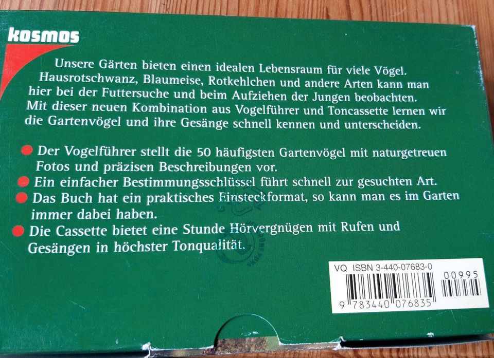 Unsere Gartenvögel - Naturführer mit Cassette von Kosmos in Tostedt