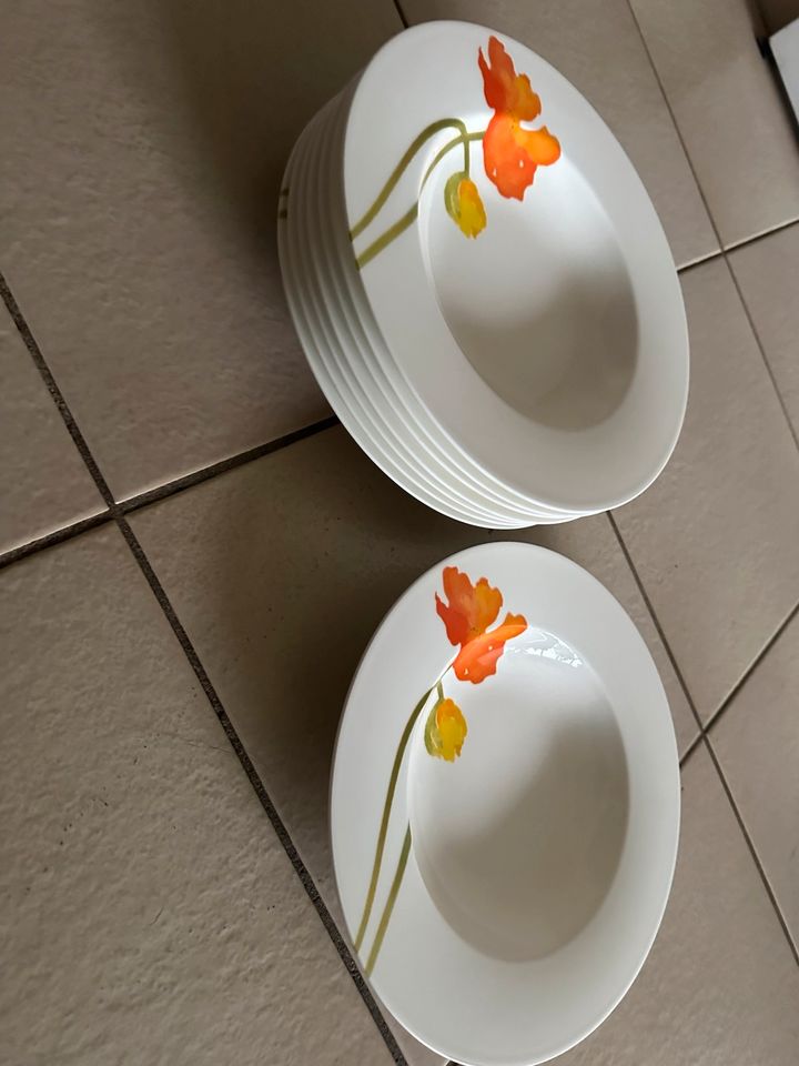 Villeroy & Boch Teller mit Blumen in Mülheim (Ruhr)