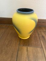 Vintage Keramikvase vase blau gelb Vase Nordrhein-Westfalen - Burbach Vorschau