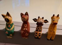 Kantenhocker aus Holz zwei Katzen, eine Kuh und eine Giraffe Niedersachsen - Lüneburg Vorschau