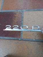 Mercedes Emblem Schriftzug klein 220D Nordrhein-Westfalen - Baesweiler Vorschau