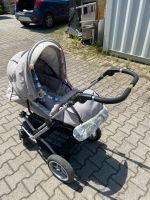 Teutonia Kombi-Kinderwagen Mistral S in grau-beige Bayern - Soyen Vorschau