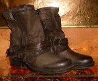 *Handarbeit Biker Boots Stiefel Airstep Gr. 39 dunkel braun * München - Thalk.Obersendl.-Forsten-Fürstenr.-Solln Vorschau