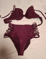 Damen Bikini Burgunderrot / Größe 40 75B / Push Up Baden-Württemberg - Waiblingen Vorschau