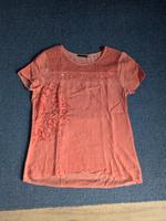 T-Shirt Shirt Größe 38 korallenrot Pailletten Thüringen - Lucka Vorschau