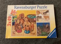 Puzzle Ravensburger Tiere 3mal49 Hund Katze Hase Köln - Worringen Vorschau