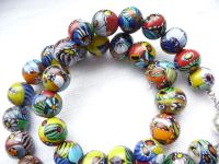 Murano Glas Millefiori Kette Halskette Necklace Unikat Design Bremen-Mitte - Bahnhofsvorstadt  Vorschau