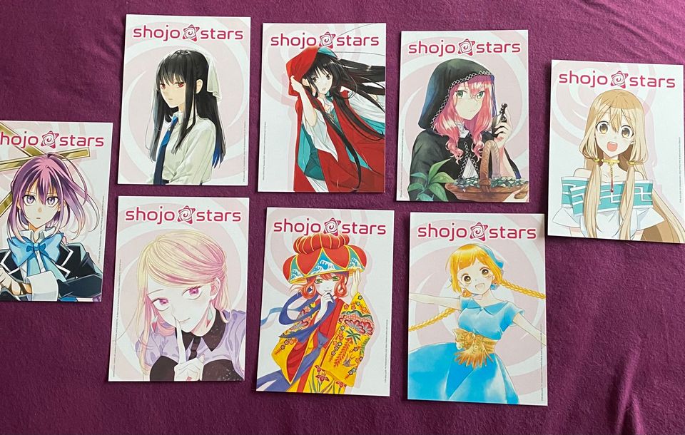 Manga shojo Stars + Postkarten Tokyopop Preis je Karte in Oranienburg