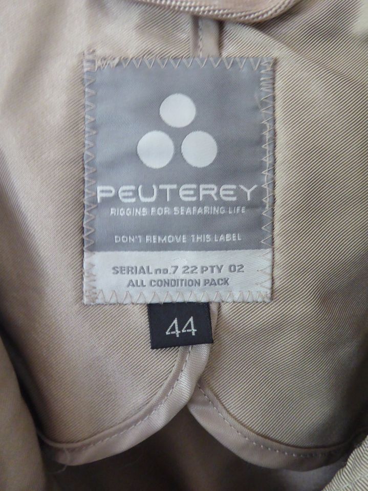 Peuterey Sommer Jacke PEARL 38 (ital.44) Taupe Sand wNEU in Hamburg