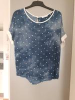 Neu Bluse blau Gr. 38/40 italienische Mode bügelfrei Bayern - Peiting Vorschau