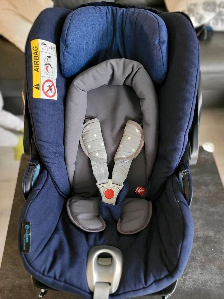 Babyschale / MaxiCosi Cybex Cloud Q plus inkl. Base in Wimsheim