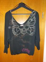 Shirt, Totenkopf-Aufdruck Hessen - Steinau an der Straße Vorschau