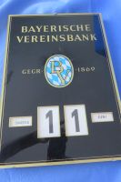 Alter Ewigkeitskalender Bayrische Vereinsbank 70er Jahre Bayern - Eging am See Vorschau