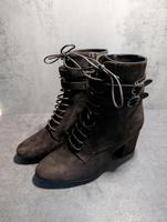 Stiefeletten braun Wildlederoptik Nordrhein-Westfalen - Much Vorschau