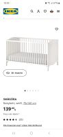 Ikea Smagöra Wickeltisch, Babybett, Wickelauflage Sachsen - Coswig Vorschau