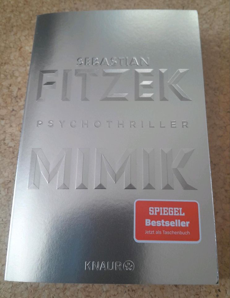 Mimik Sebastian Fitzek NEU + ungelesen Buch Psychothriller in Mettingen
