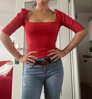 h&m top rot shirt XS neu mit etikett bluse Berlin - Treptow Vorschau