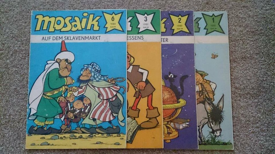 Mosaik Comic Abrafaxe Sammlung Geschenktip in Werdau