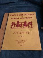 1953 Noten: ‚Singing Games and Songs for Festive Occasions‘ Berlin - Wilmersdorf Vorschau