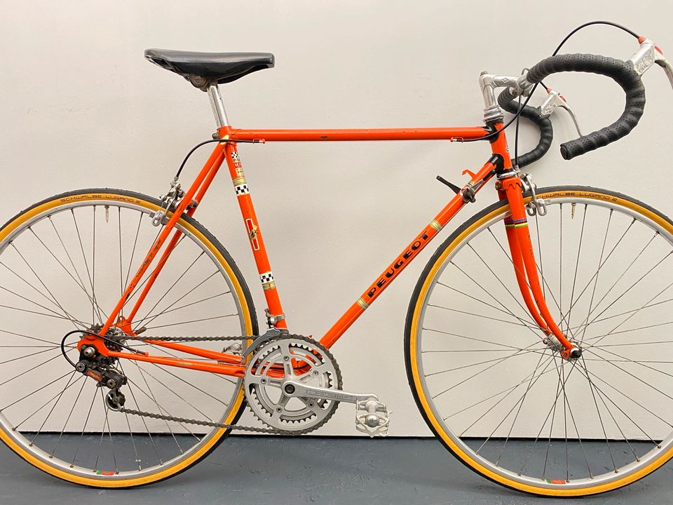 RH56 | M/L PEUGEOT Renner Vintage 1980s orange FOXI Rides in Hamburg