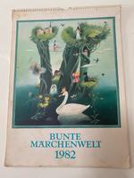 Alter DDR Kalender, BUNTE MÄRCHENWELT 1982, Planet , Berlin Sachsen - Weischlitz Vorschau