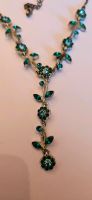 ❤️  Halskette aus Blumen Silber türkise Steine Berlin - Tempelhof Vorschau