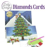 Diamond Easel Card - Staffeleikarte - Weihnachtsbaum Thüringen - Schleusingen Vorschau