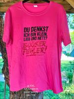 Shirt pink mit Spruch gr. XXL NEU Hessen - Vellmar Vorschau