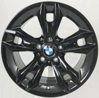 4x Original BMW X1 Felgen 319 E84 7,5J x R17 6789142 Schwarz NEU Bayern - Kösching Vorschau