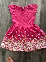 Kleid Mädchen 116 pink Schmetterlinge Bayern - Aichach Vorschau