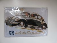VW Käfer Blechschild, VW hät den Vorsprung! retro Style Hessen - Hünfelden Vorschau