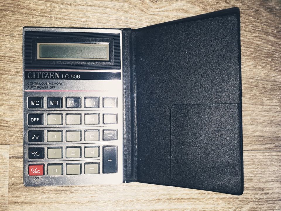 Taschenrechner, Calculator - Citizen LC 506 - RARITÄT für Sammler in Berlin