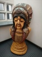 Indianer, Holzbüste Häuptling, Figur Indianer Bayern - Pocking Vorschau