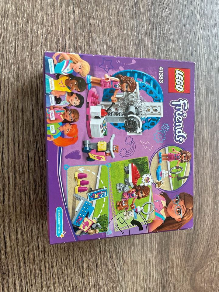 Neues Lego Friends Set 41383 Olivias Hamster-Spielplatz in Brombachtal