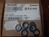 Würth Unterlegscheibe flach 8,4mm, 04078, DIN 125, Stahl verzinkt Leipzig - Leipzig, Zentrum-Nord Vorschau